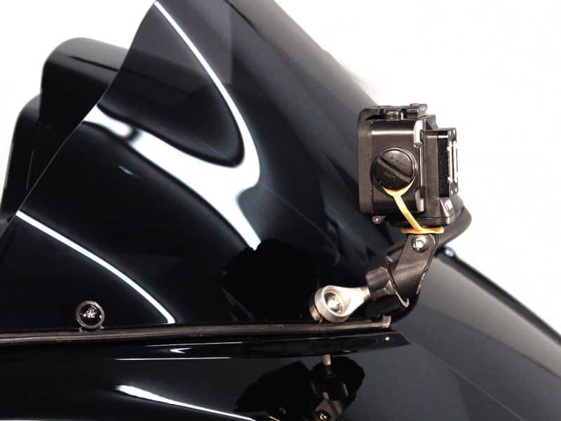 High-performance motorcycle dashboard with electronic controls and sleek design, perfect for motorcycle enthusiasts.