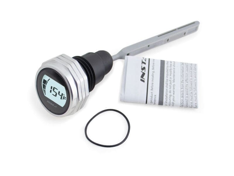 Engine Oil Temperature & Level Dipstick - Silver. Fits Touring 2017up