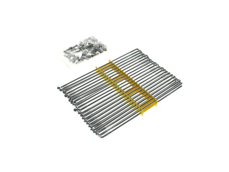 21in. Spokes - Chrome. Fits Original Style H-D Drop Center Rims & Genuine H-D Smooth Profile Rims when used in conjunction with 1997up H-D style Wide Glide Front Hub. Secure motorcycle fork replacement parts for Revelry Motorcycles in Australia.